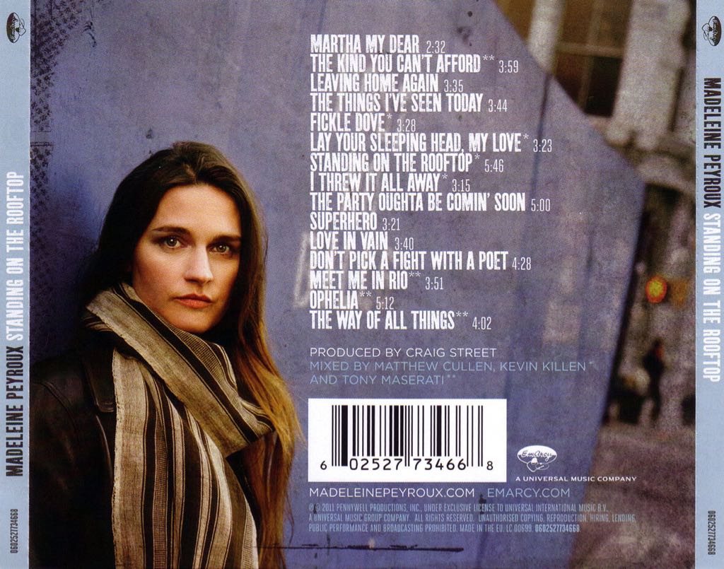 Standing On The Rooftop - Madeleine Peyroux (CD - 5910) music collectible [Barcode 8808678377446] - Main Image 2
