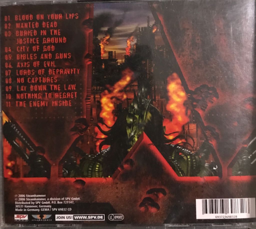 Sodom - Sodom (CD - 47) music collectible [Barcode 693713628328] - Main Image 2