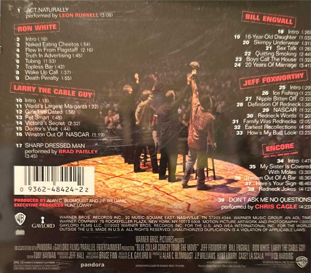 Blue Collar Comedy Tour: The Movie - Blue Collar Comedy Tour (CD) music collectible [Barcode 093624842422] - Main Image 2