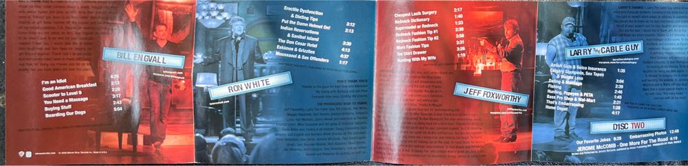 Blue Collar Comedy Tour: One for the Road - Various Comedy Artists (CD - 106) music collectible [Barcode 093624425229] - Main Image 3