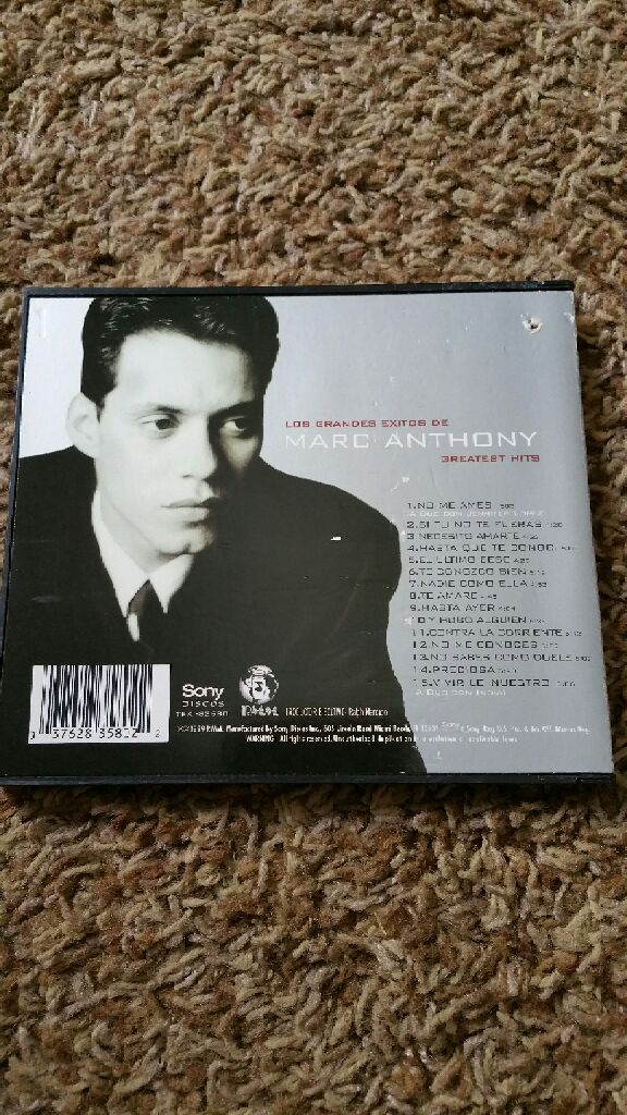 Desde Un Principio: From The Beginning - Marc Anthony (CD) music collectible [Barcode 037628358022] - Main Image 2