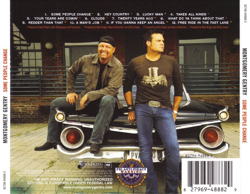 Some People Change - Montgomery Gentry (CD) music collectible - Main Image 2