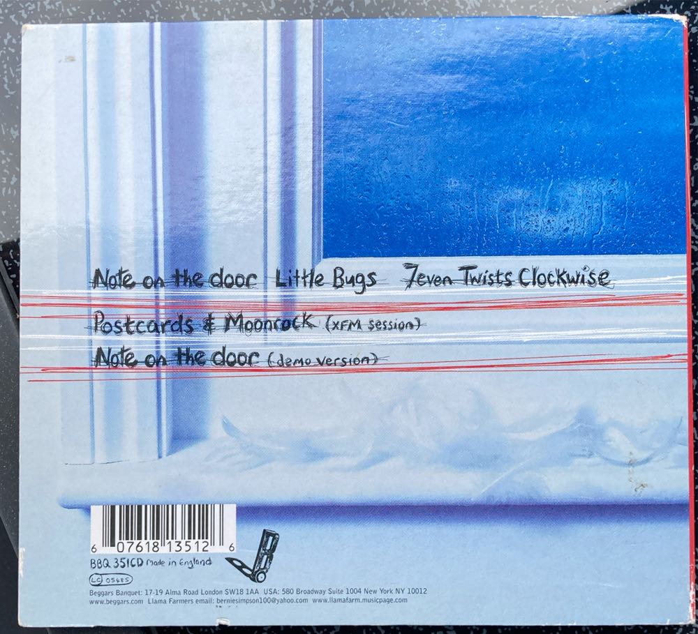 Note On The Door EP BBQ 351 - Llama Farmers (CD) music collectible [Barcode 607618135126] - Main Image 2