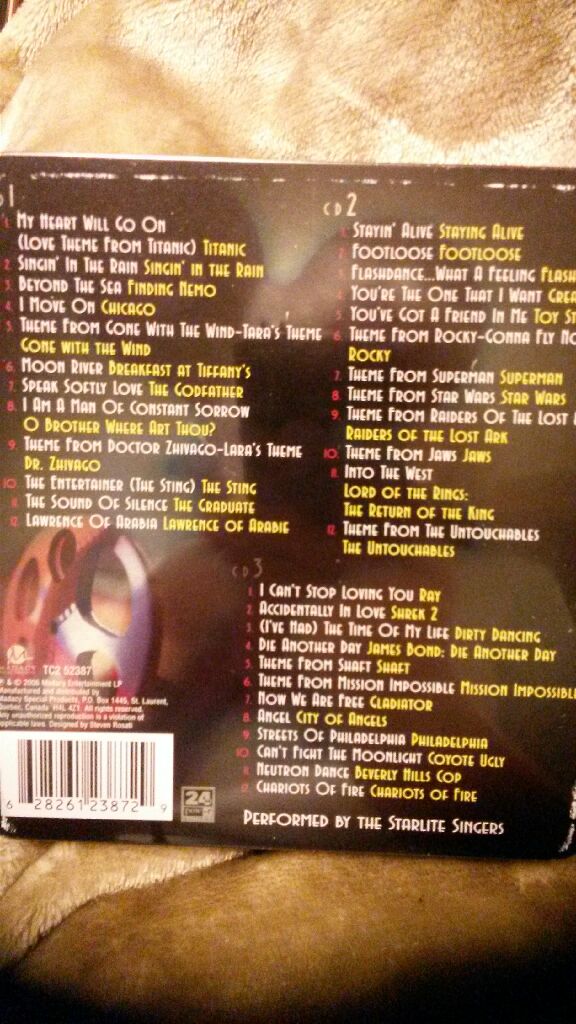 Film Favorites: Music From The Movies - - Various (CD) music collectible [Barcode 628261238729] - Main Image 2