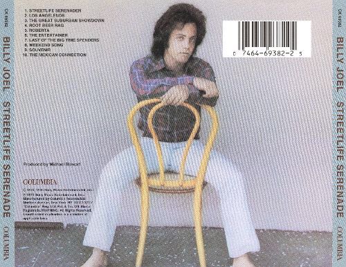 Streetlife Serenade - Billy Joel (CD) music collectible [Barcode 074646938225] - Main Image 2
