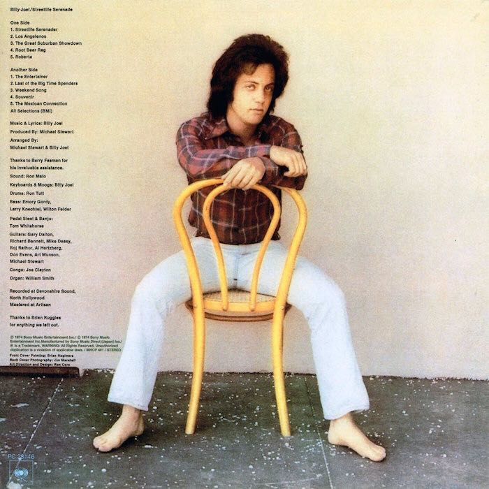 Streetlife Serenade - Billy Joel (CD) music collectible [Barcode 9399708076624] - Main Image 2