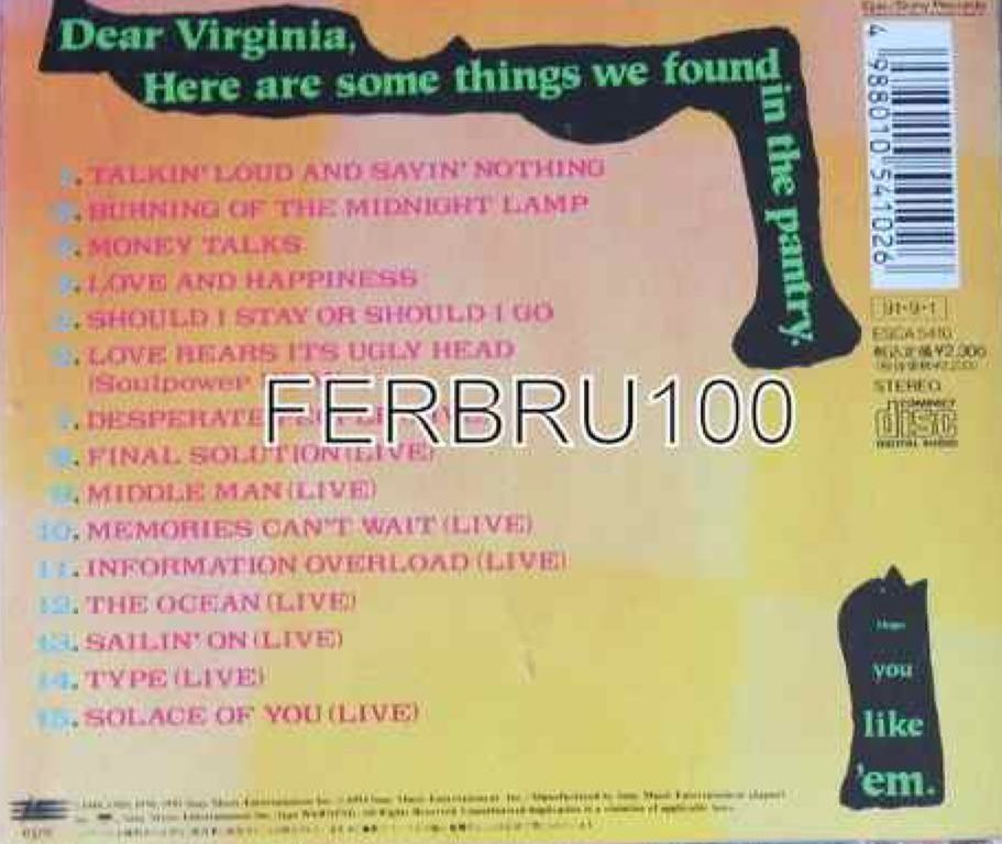 Biscuits - Living Colour (CD - 3021) music collectible [Barcode 074644798821] - Main Image 2