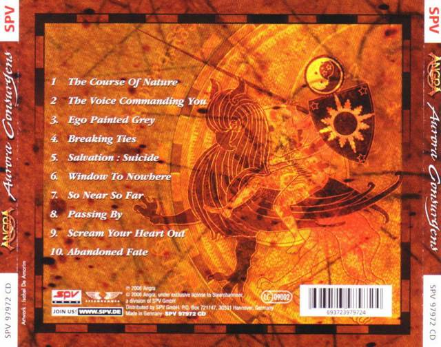 Aurora Consurgens - Angra (CD) music collectible [Barcode 7898181129893] - Main Image 2