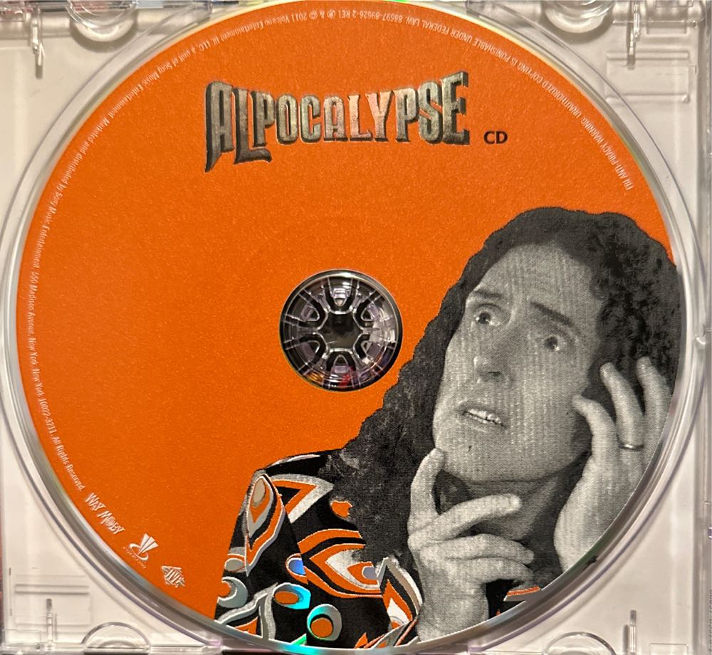 Alpocalypse - “Weird Al” Yankovic (CD - 46) music collectible [Barcode 886978932624] - Main Image 3