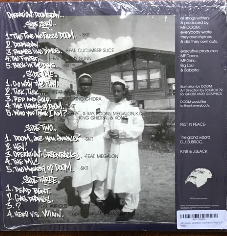 Operation: Doomsday (Complete) - MF Doom (12” - 137) music collectible - Main Image 2