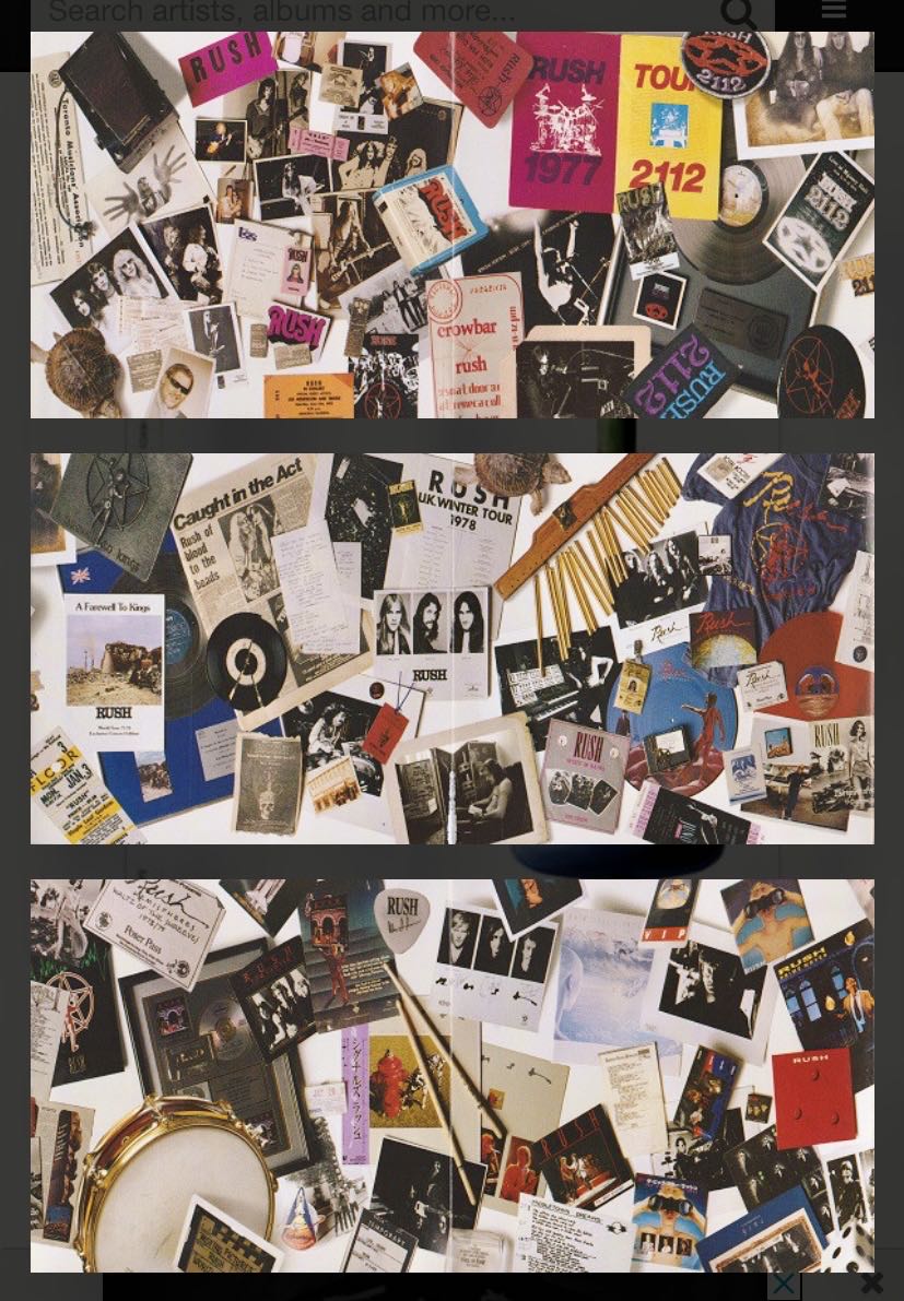 Different Stages • Live - Rush (CD) music collectible [Barcode 015612378829] - Main Image 4