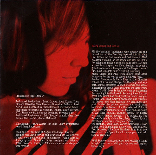 Harpos Ghost - Gilmore Thea (CD - 49) music collectible [Barcode 5050159039425] - Main Image 3