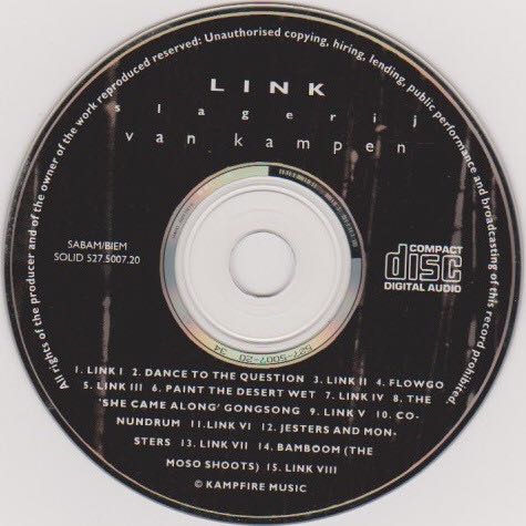 Link - Slagerij Van Kampen (CD - 60) music collectible [Barcode 5413356080728] - Main Image 4