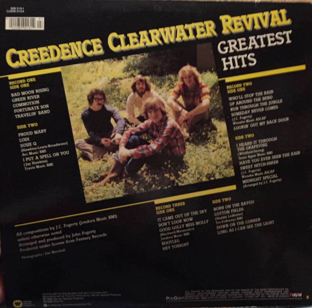 Creedence Clearwater Revival - Greatest Hits - Creedence Clearwater Revival (CD) music collectible [Barcode 4806024520038] - Main Image 2