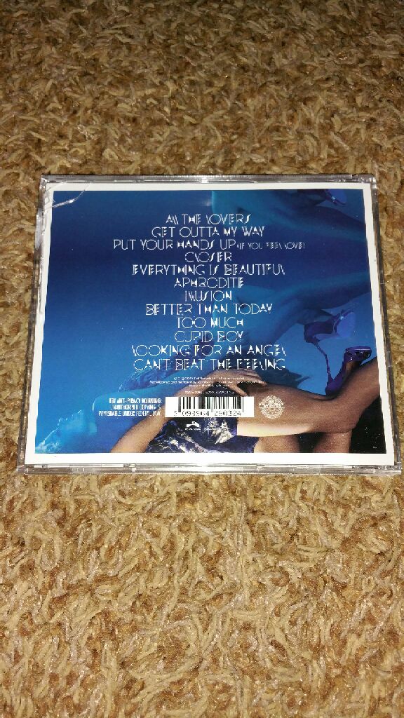 Aphrodite - Kylie Minogue (CD - 44) music collectible [Barcode 5099964290324] - Main Image 2