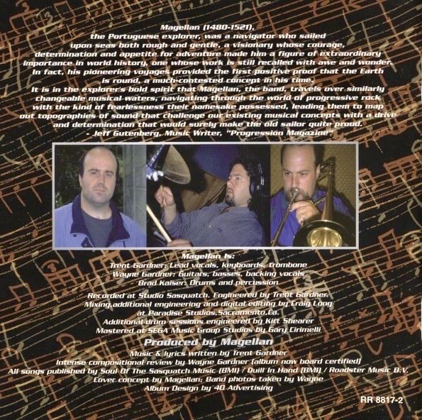 Test Of Wills - Magellan (CD - 55) music collectible [Barcode 016861881726] - Main Image 3