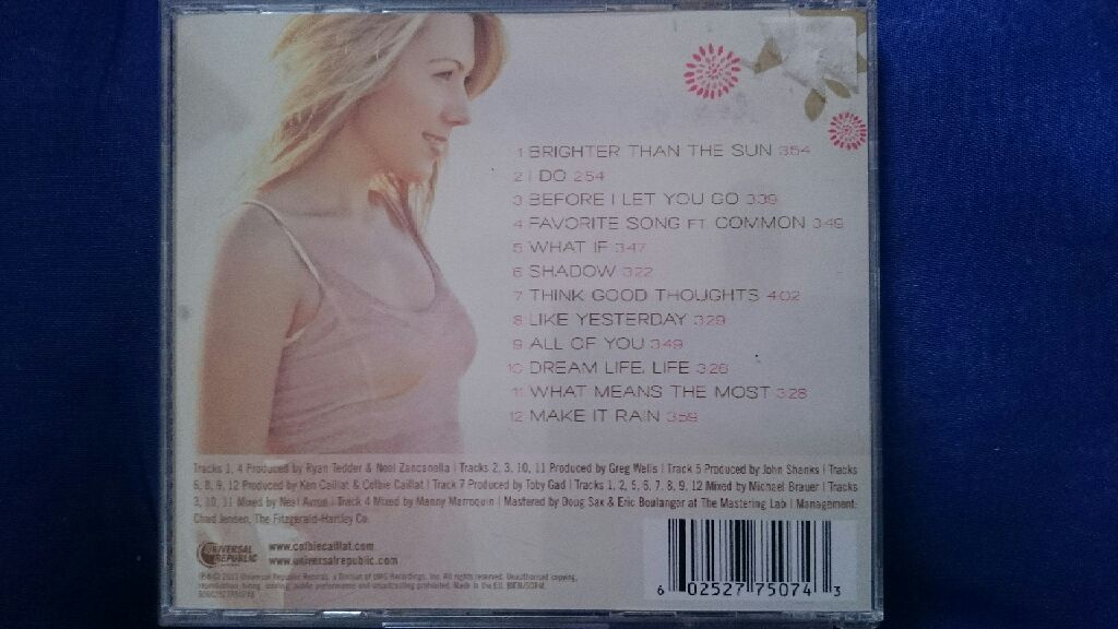 All Of You - Colbie Caillat (CD - 43.32) music collectible [Barcode 400315858479] - Main Image 2