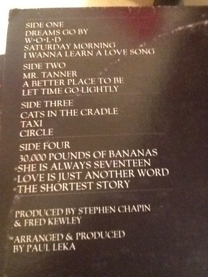 Greatest Stories Live - Chapin, Harry (12”) music collectible - Main Image 2
