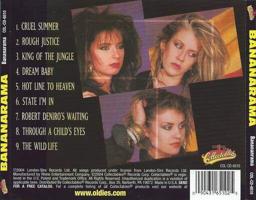 Bananarama - Bananarama (CD) music collectible [Barcode 5051442008128] - Main Image 2