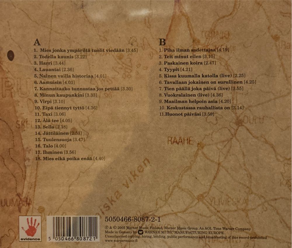 Jättiläinen - Zen Cafe (CD) music collectible [Barcode 5050466808721] - Main Image 2