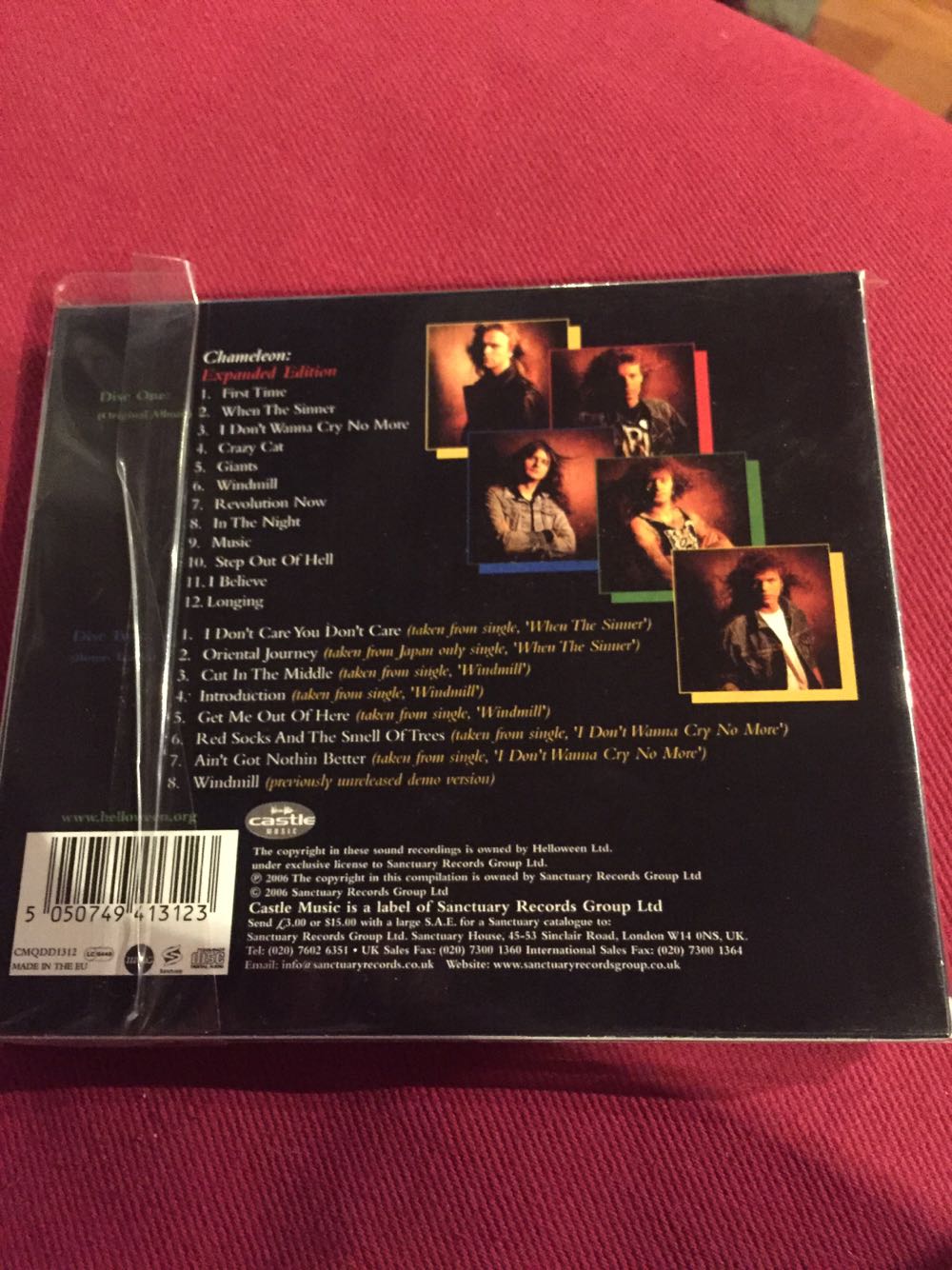 Chameleon - Helloween (CD) music collectible [Barcode 5050749413123] - Main Image 2