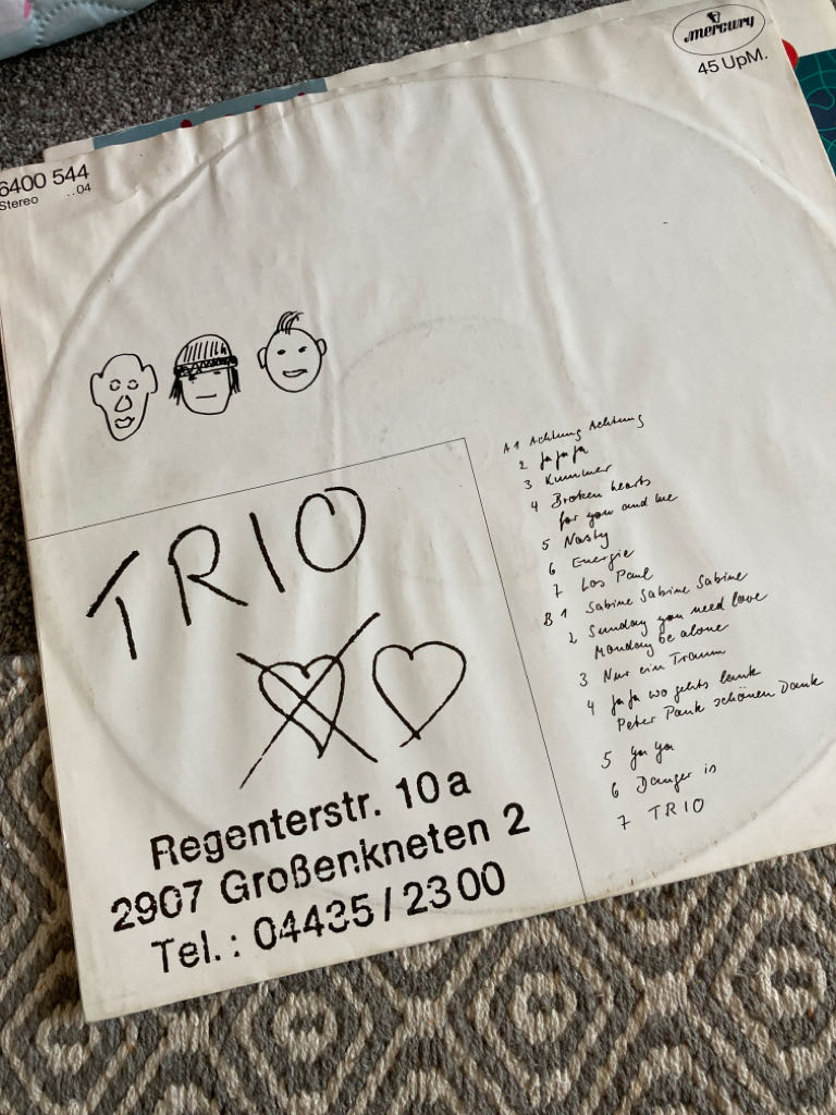 04 - 12” Single - Trio - Da Da Da - Trio (12” - 16) music collectible - Main Image 2