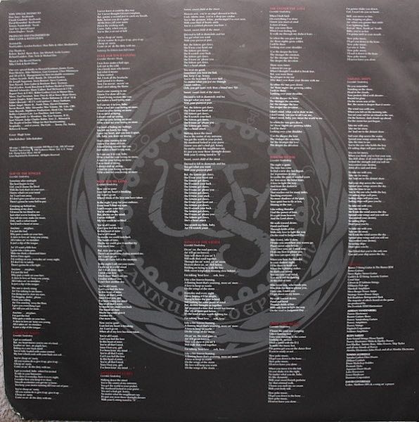 Slip Of The Tongue  W2 - Whitesnake (12”) music collectible [Barcode 077779353712] - Main Image 2