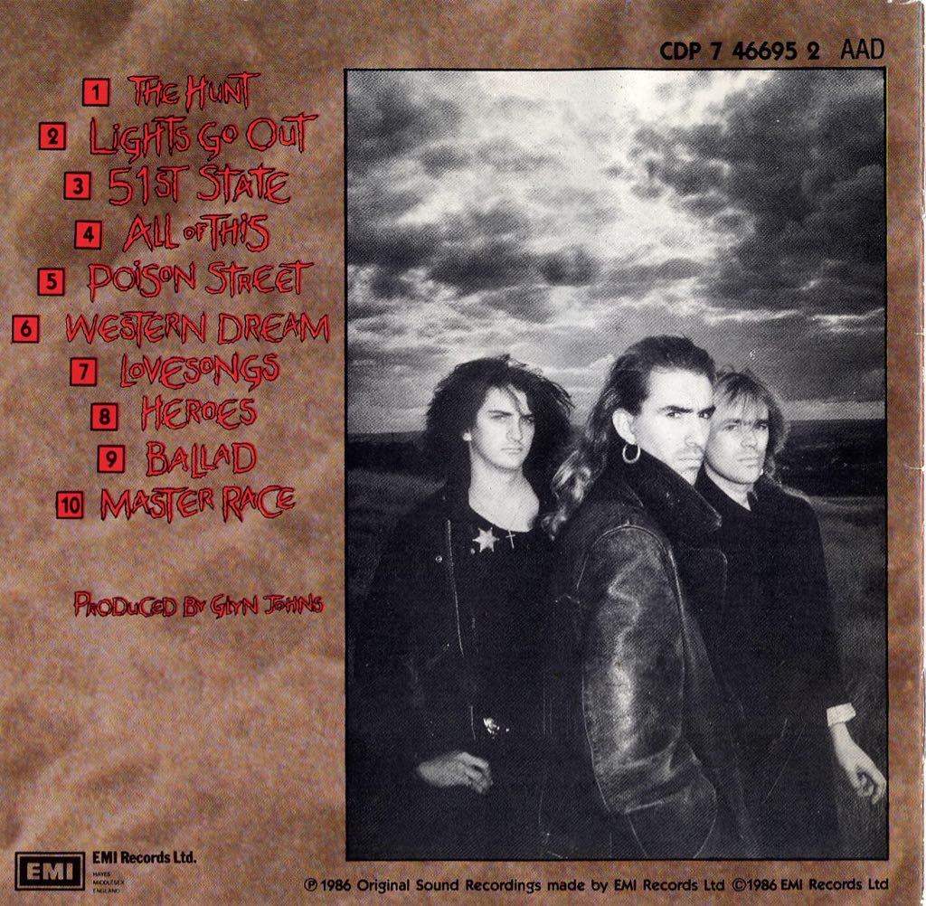 The Ghost of Cain - New Model Army (CD - 3529) music collectible [Barcode 077774669528] - Main Image 2