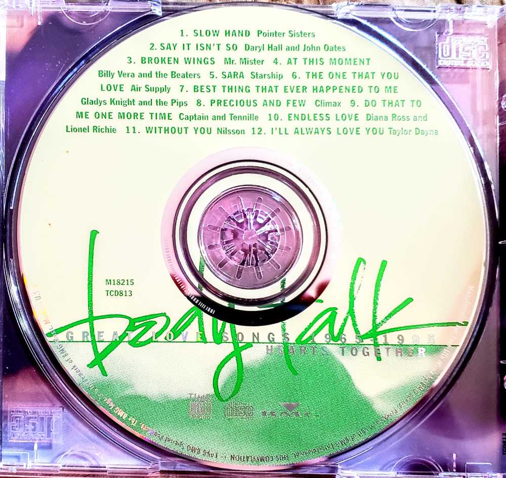 Body Talk: Great Love Songs: Hearts Together - Time/Life: Body Talk (CD) music collectible [Barcode 610583001921] - Main Image 4