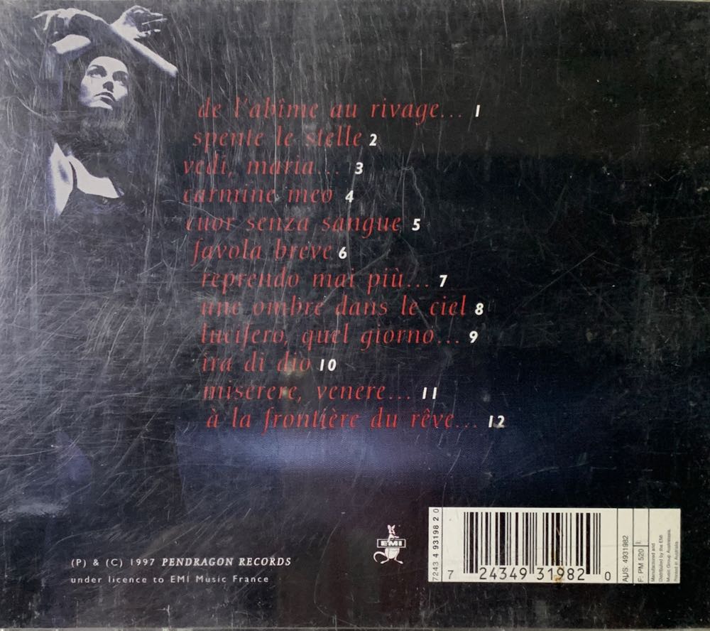 Emma Shapplin: Carmine Meo - Emma Shapplin (CD) music collectible [Barcode 724349319820] - Main Image 3