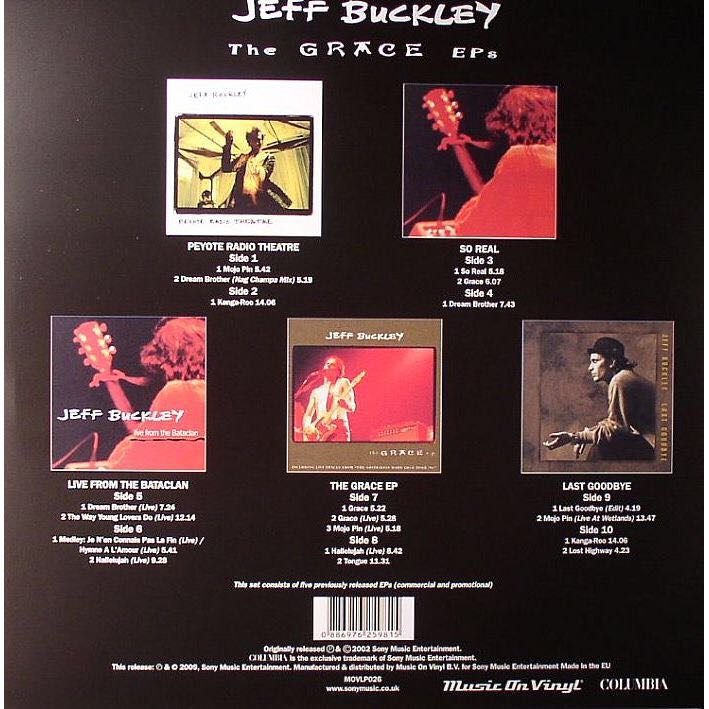 The Grace EPs - Buckley, Jeff (CD) music collectible [Barcode 5099750117828] - Main Image 2