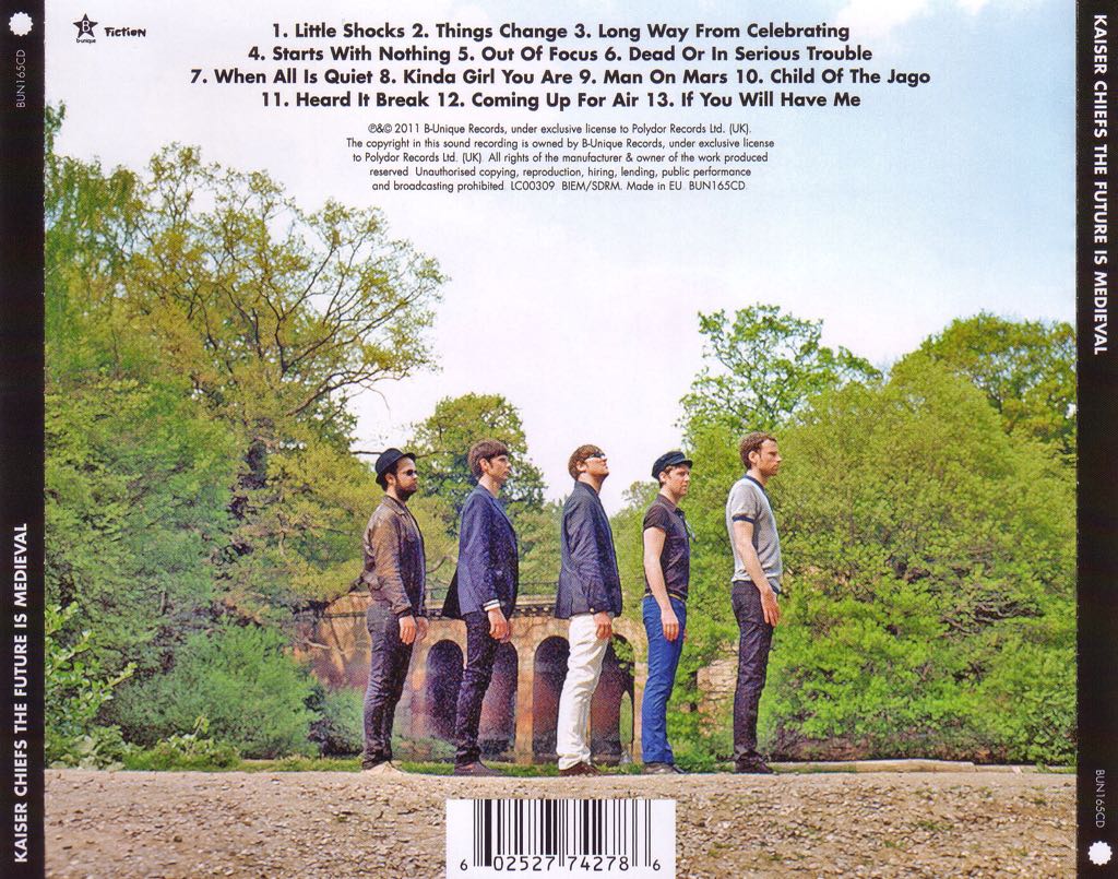 The Future Is Medieval - Kaiser Chiefs (CD) music collectible - Main Image 2