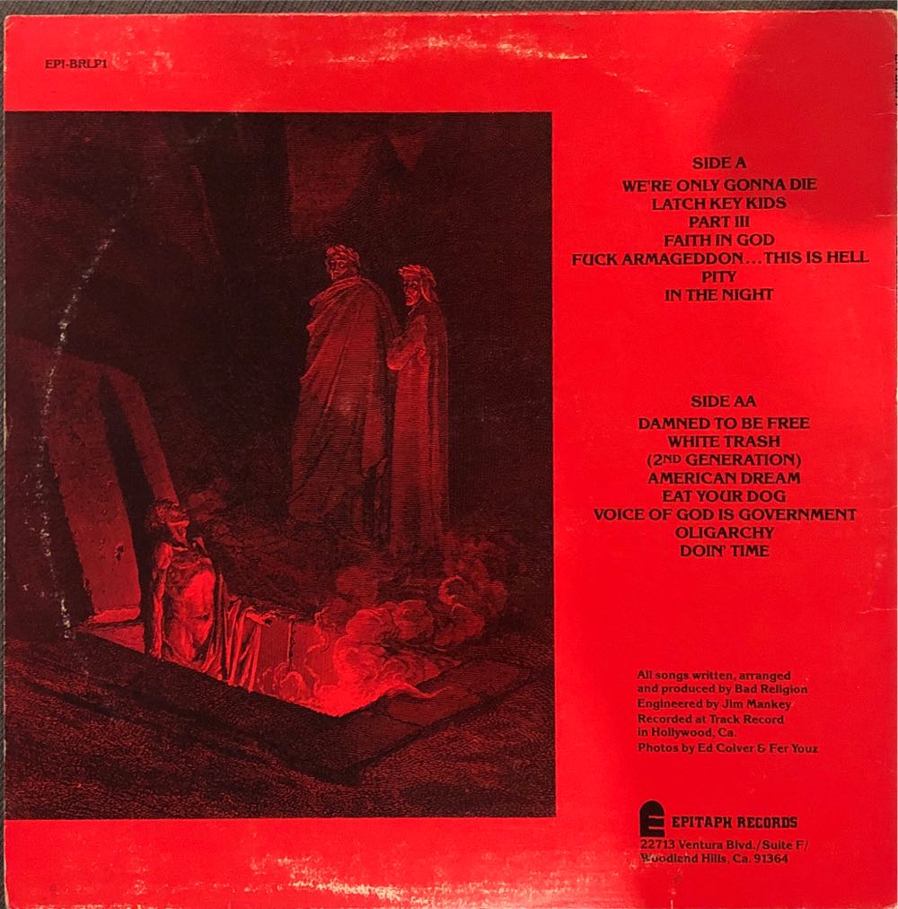 How Could Hell Be Any Worse? - Bad Religion (12”) music collectible - Main Image 2