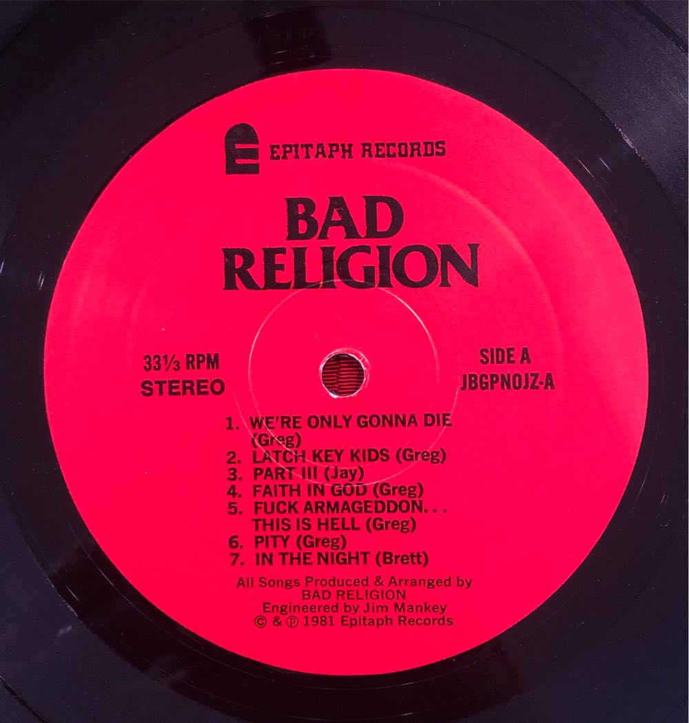 How Could Hell Be Any Worse? - Bad Religion (12”) music collectible - Main Image 3