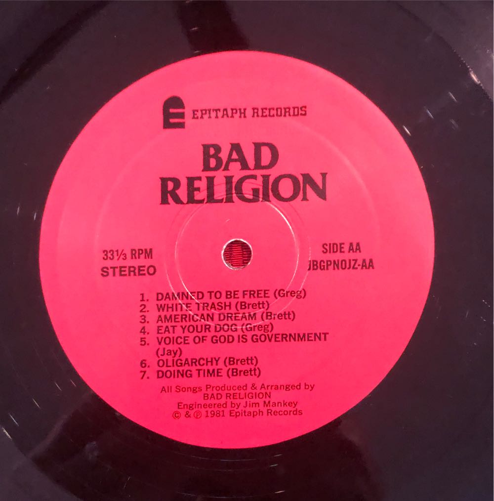 How Could Hell Be Any Worse? - Bad Religion (12”) music collectible - Main Image 4