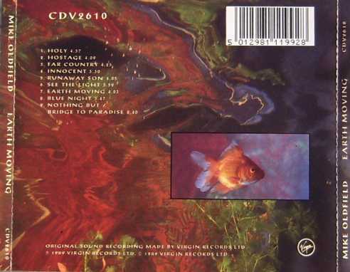Earth Moving - Oldfield Mike (CD) music collectible [Barcode 075679127020] - Main Image 2