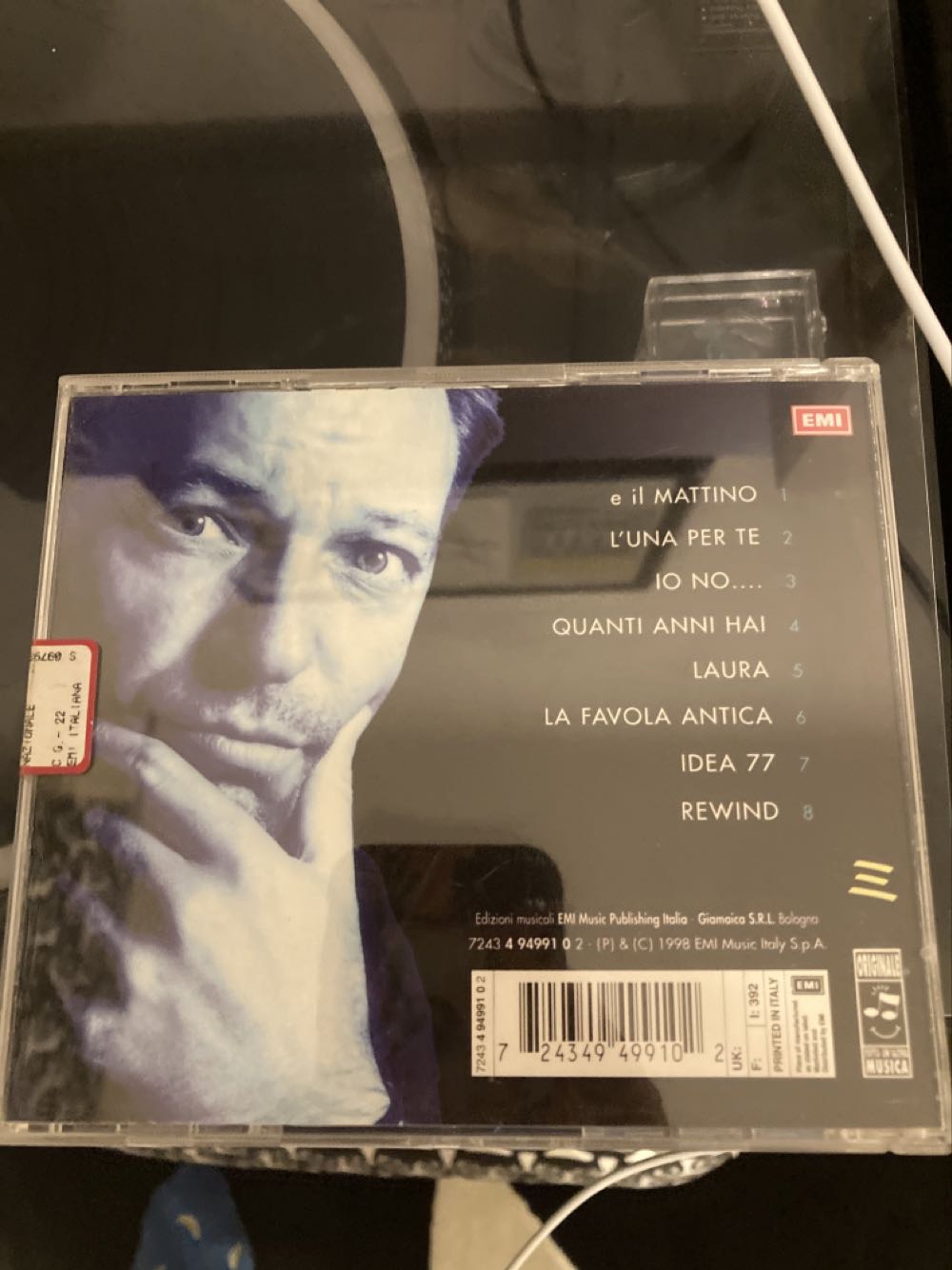 Vasco Rossi: Canzoni Per Me - Vasco Rossi (CD) music collectible [Barcode 724349499102] - Main Image 2