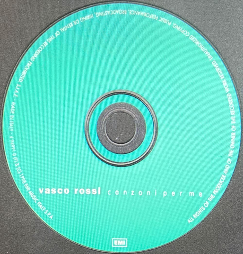 Vasco Rossi: Canzoni Per Me - Vasco Rossi (CD) music collectible [Barcode 724349499102] - Main Image 3