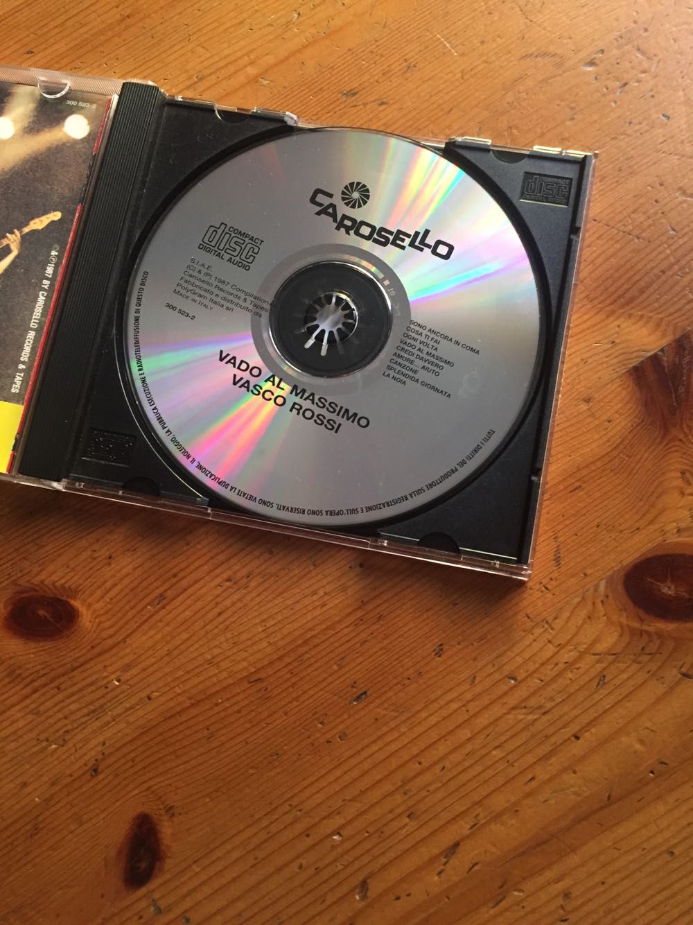 Vado Al Massimo - Vasco Rossi (VinylDisc (vinyl CD)) music collectible [Barcode 3259130052329] - Main Image 3