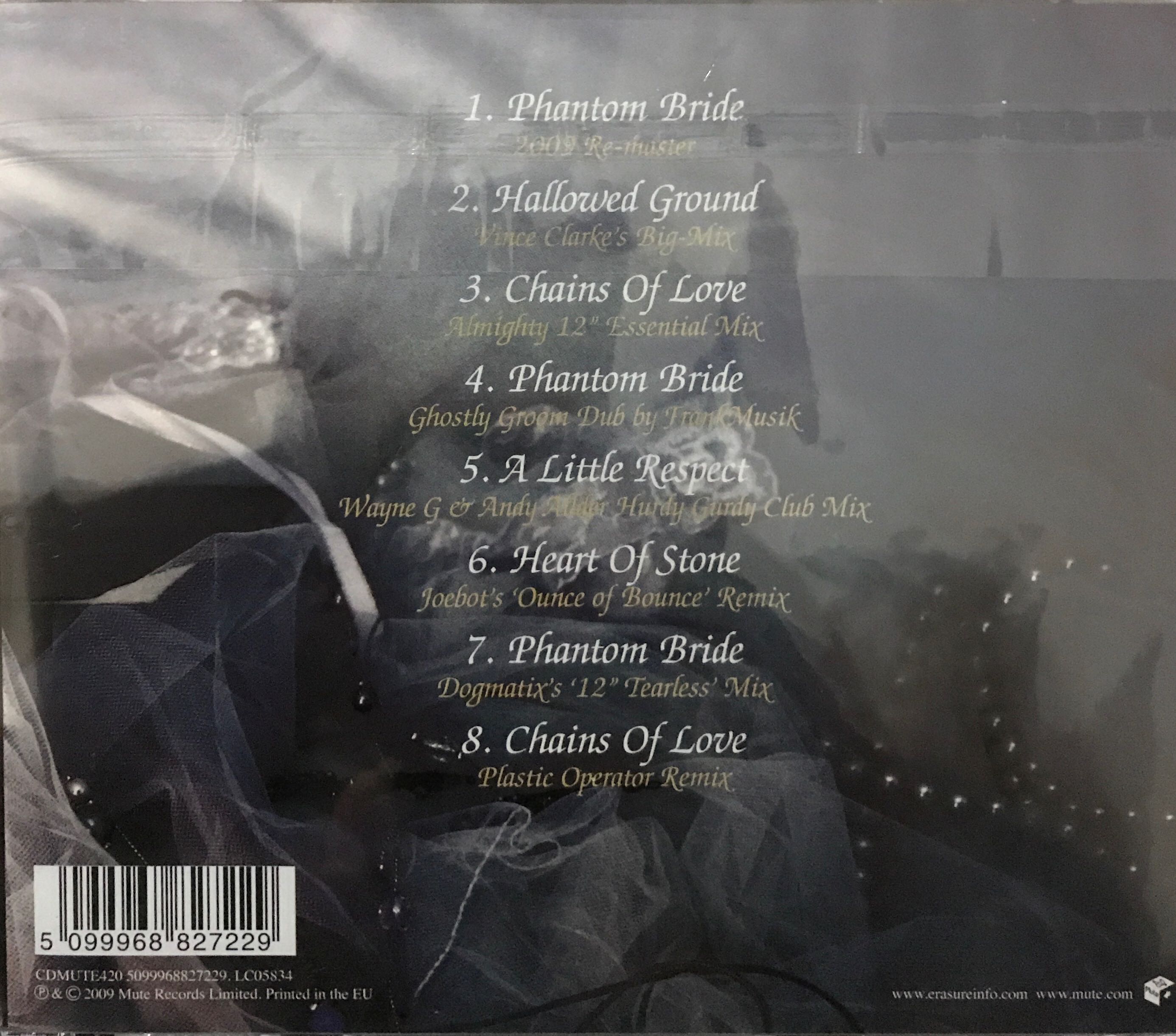 Phantom Bride EP - Erasure (CD) music collectible [Barcode 5099968827229] - Main Image 2