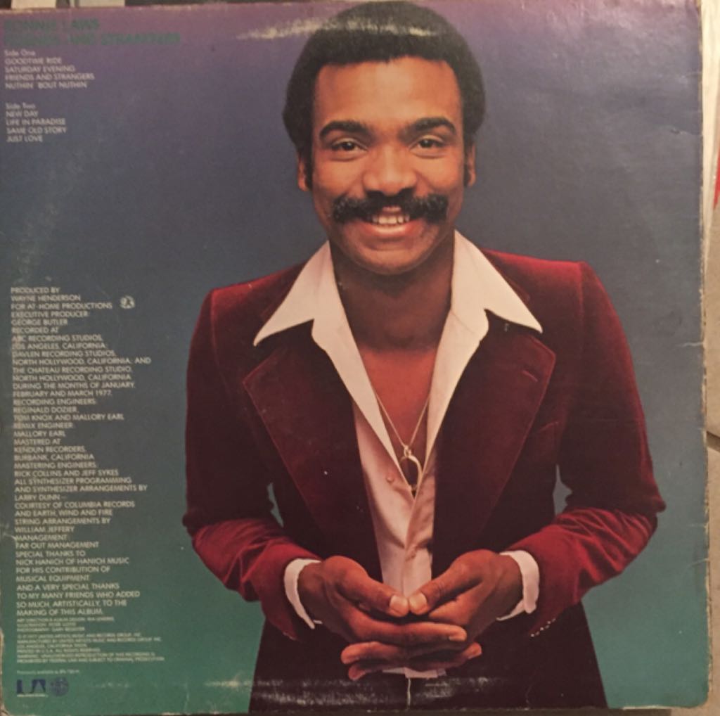 Friends And Strangers - Ronnie Laws (12”) music collectible - Main Image 2