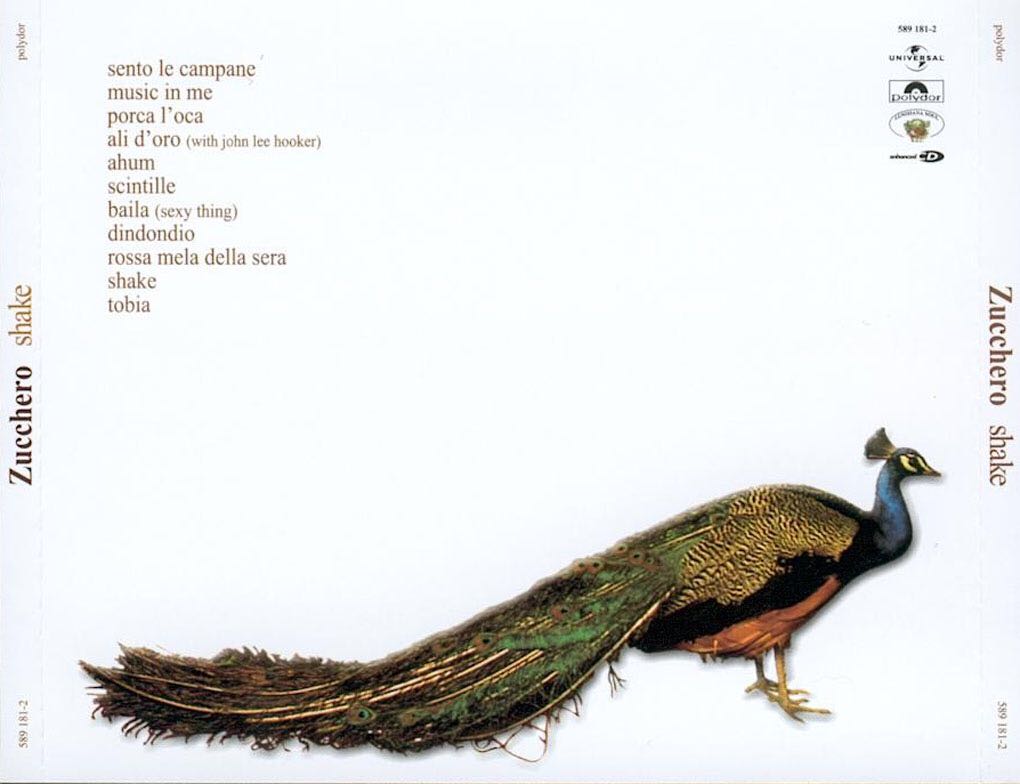 Shake - Zucchero (CD) music collectible [Barcode 731458974925] - Main Image 2