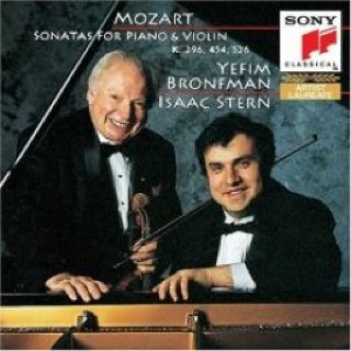 Sonatas for Piano and Violin K.296,454,526 - Yefim Bronfman and Isaac Stern (CD - 62) music collectible [Barcode 5099705397220] - Main Image 1
