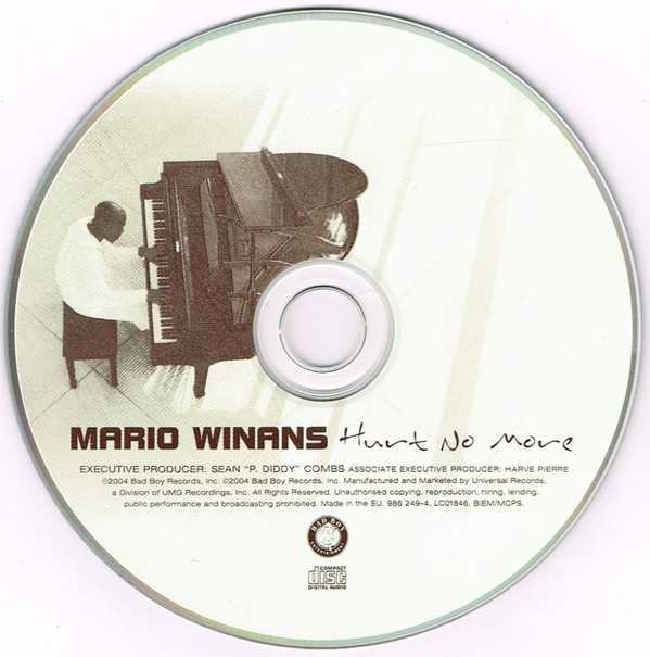 Hurt No More - Mario Winans (MP3 - 64) music collectible [Barcode 602498624944] - Main Image 2