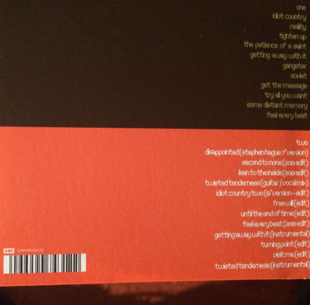 Electronic - Electronic (CD - 110) music collectible [Barcode 5099990743122] - Main Image 2