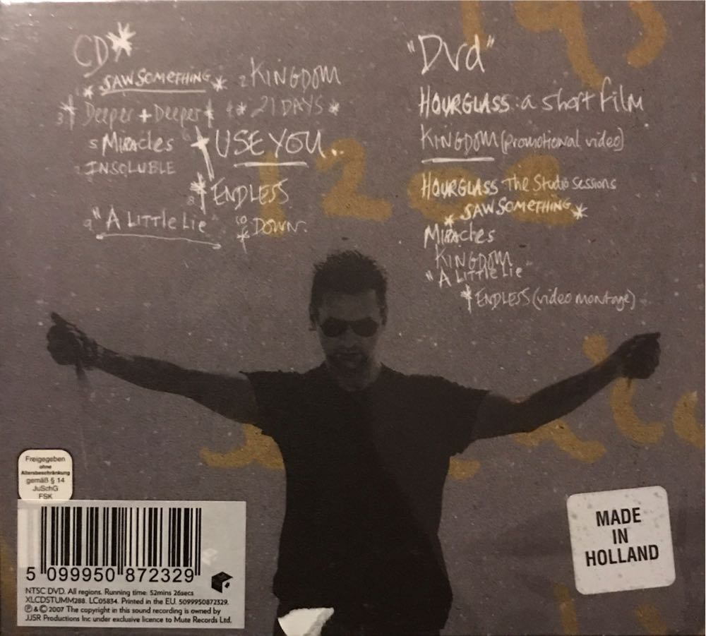 Hourglass - Dave Gahan (12”) music collectible [Barcode 5099950872329] - Main Image 2