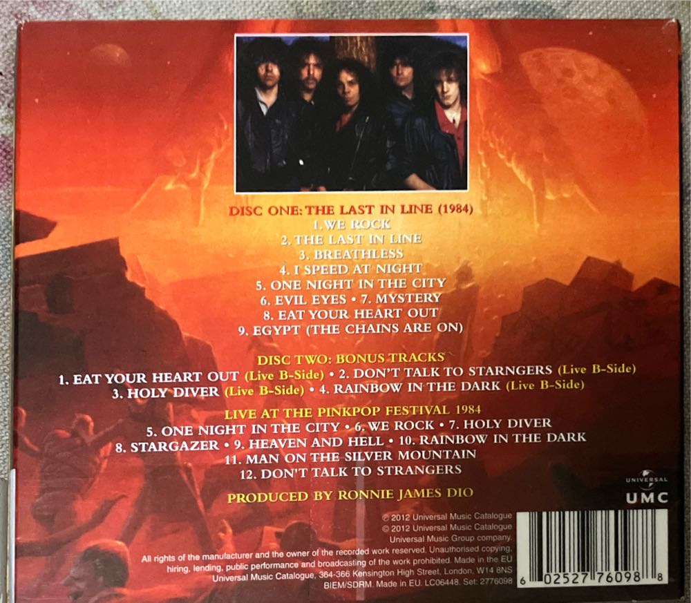 The Last In Line (Deluxe Expanded Edition) - Dio (CD) music collectible [Barcode 602527760988] - Main Image 2
