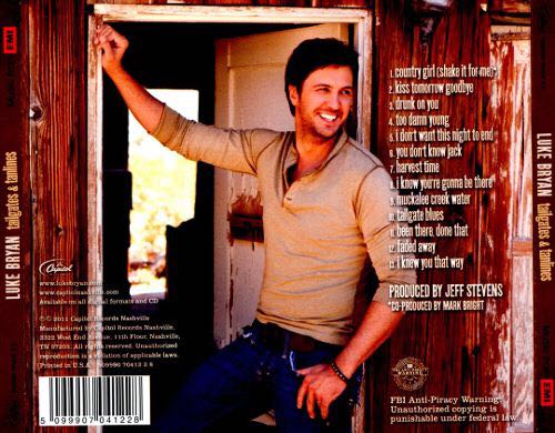 Tailgates and Tanlines - Luke Bryan (CD) music collectible - Main Image 2