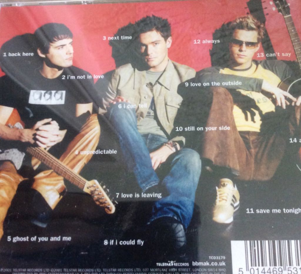 Sooner Or Later - Bbmak (CD) music collectible [Barcode 5014469531796] - Main Image 2