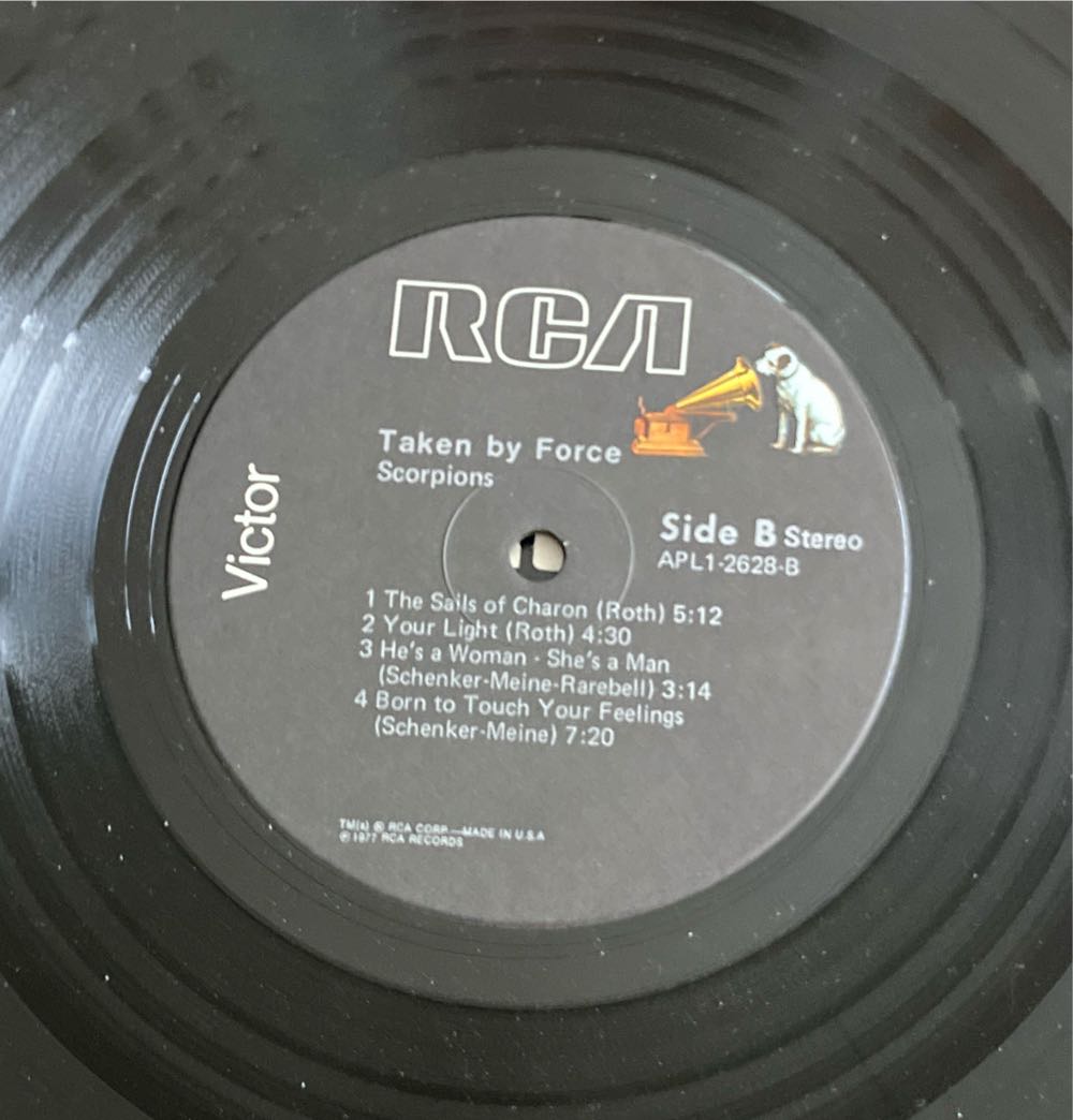 Taken By Force - Scorpions (12”) music collectible - Main Image 4
